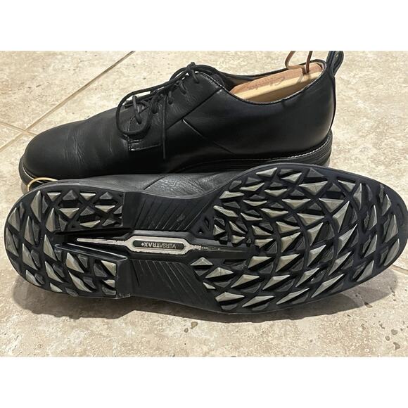 FootJoy DryJoys Premiere Black Leather Spikeless Golf Shoe 53988 10.5 EXTRA WIDE - Picture 5 of 11